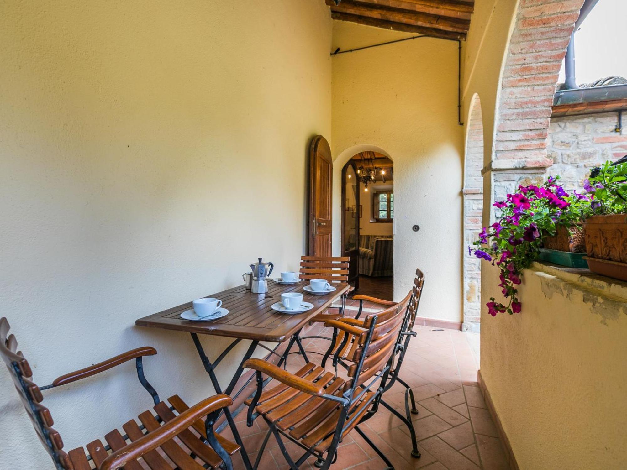 Apartment Cellole - Torretta - Ctc153 By Interhome Castellina in Chianti Exterior foto