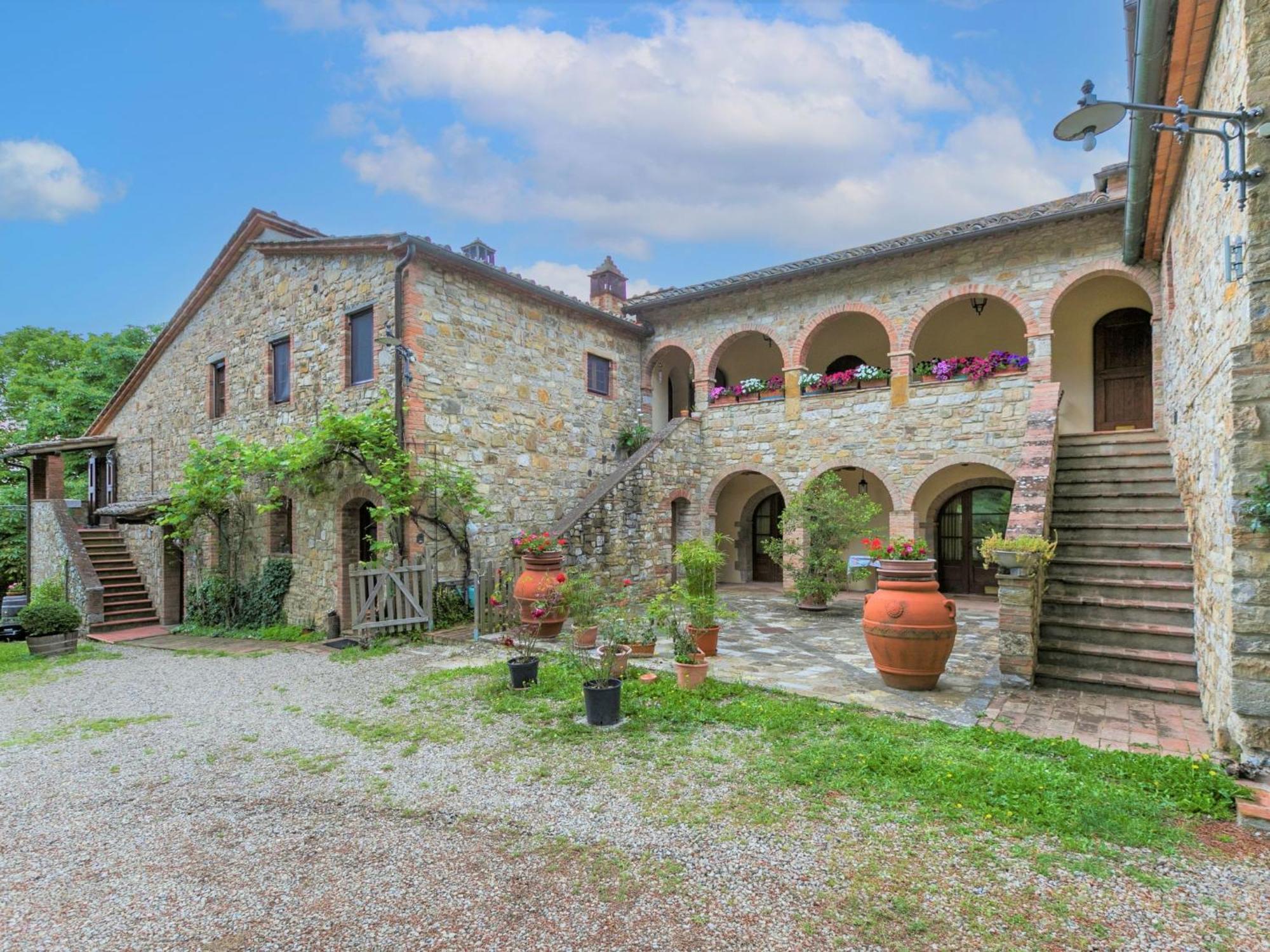 Apartment Cellole - Torretta - Ctc153 By Interhome Castellina in Chianti Exterior foto